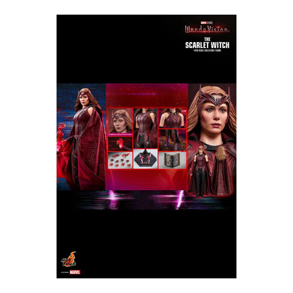 WandaVision The Scarlet Witch 1:6 Scale Collectable Action Figure - Image 7