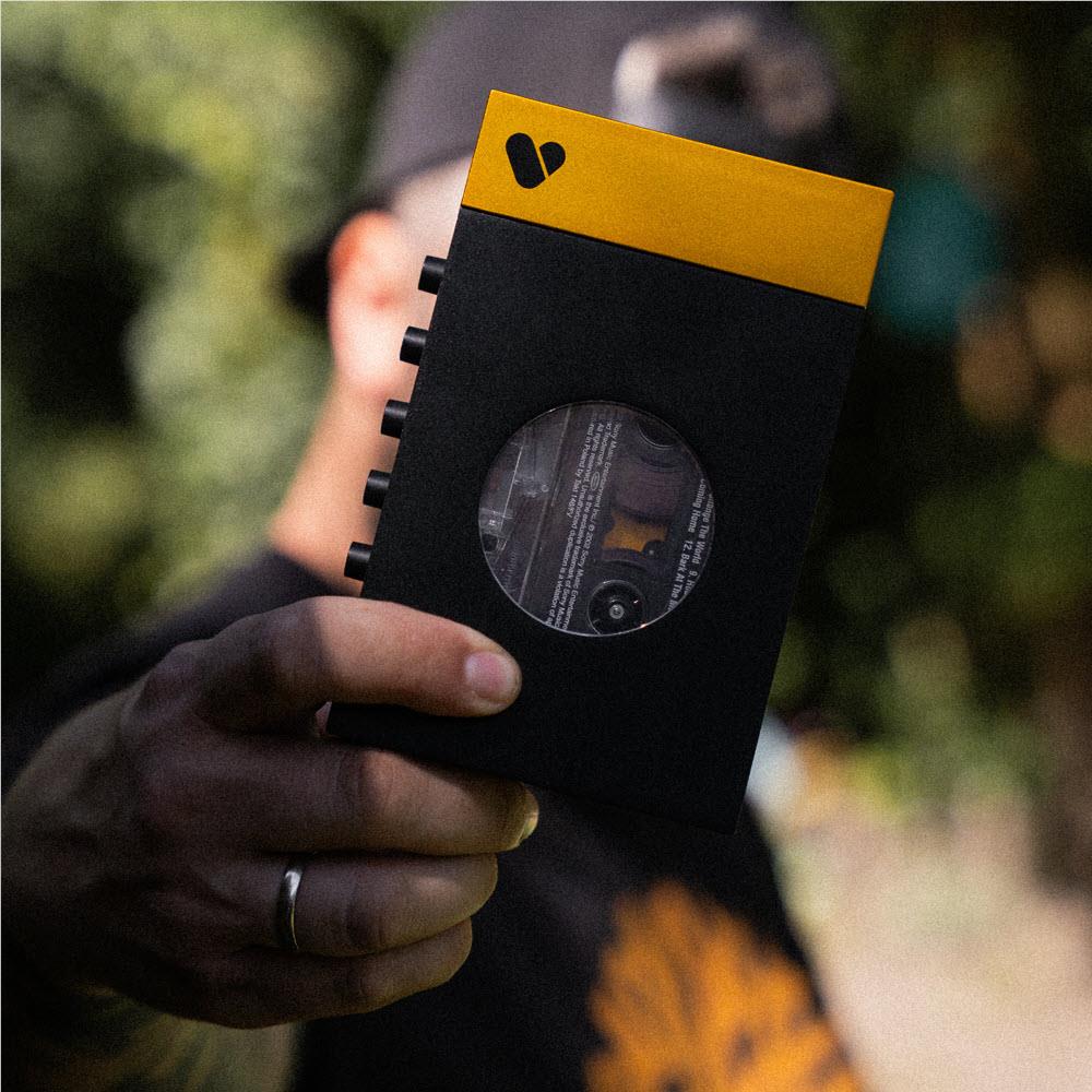 We Are Rewind Portable Bluetooth Cassette Player (Amy Black & Yellow) - Image 3