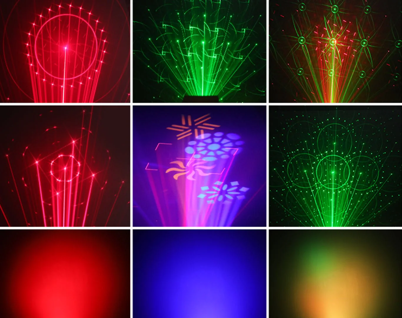 Weconic 3 in 1 Laser LED Disco Ball Party Light Large - Image 2