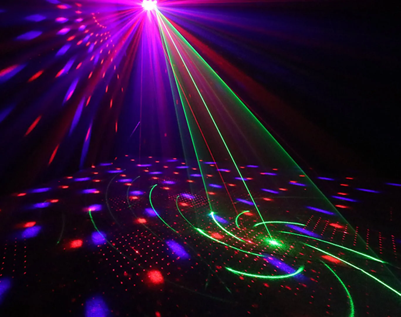 Weconic 3 in 1 Laser LED Disco Ball Party Light Large - Image 5