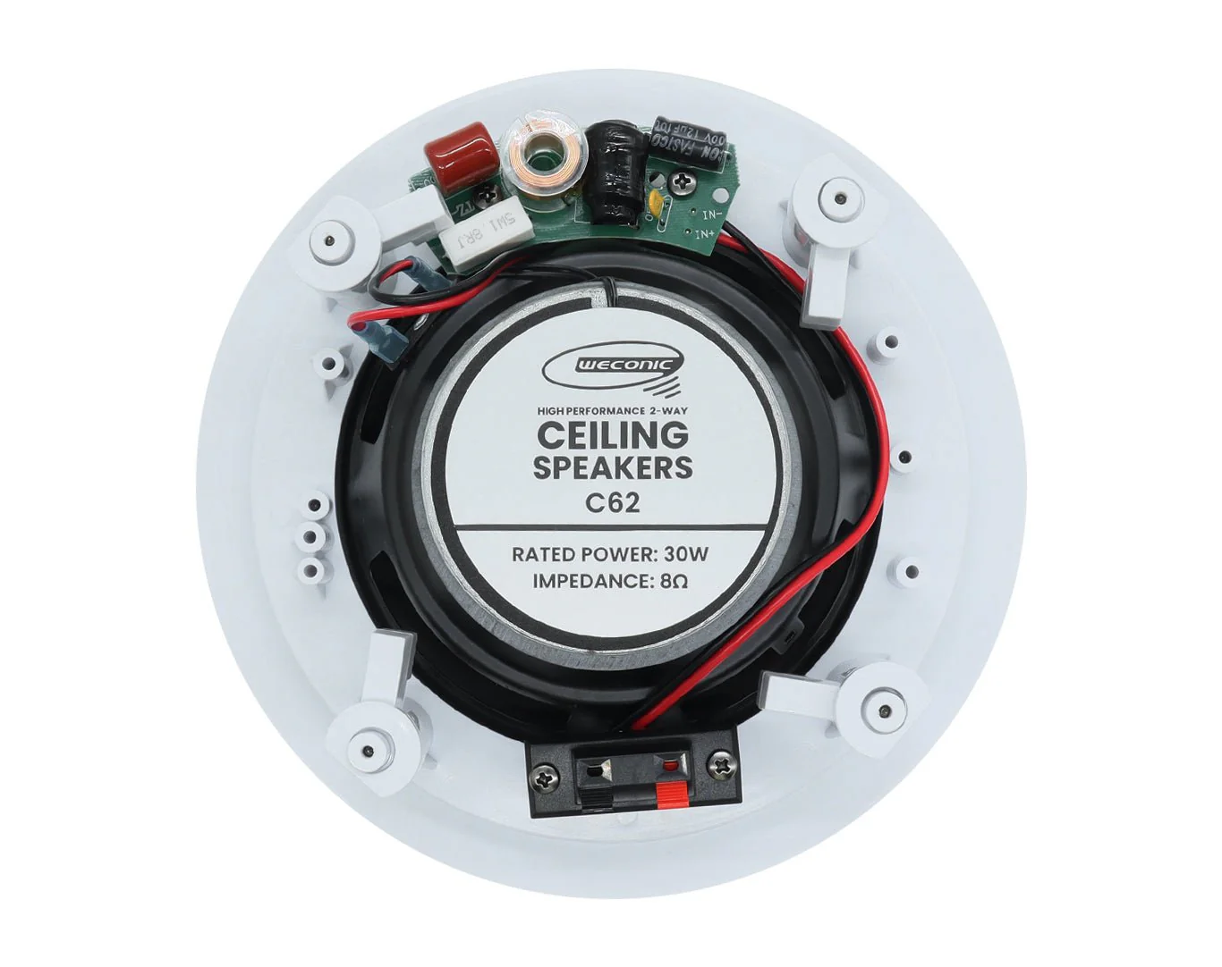 Weconic Bluetooth Amplifier + 12x 6" Indoor Ceiling Speaker Package - Image 5