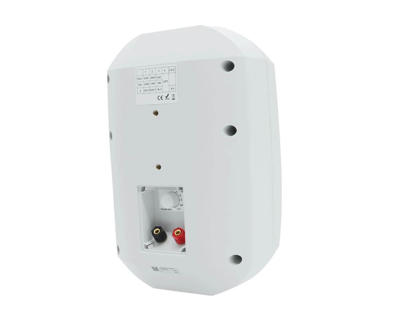 Weconic Waterproof Outdoor Wall Mount Speakers (White) - Image 4