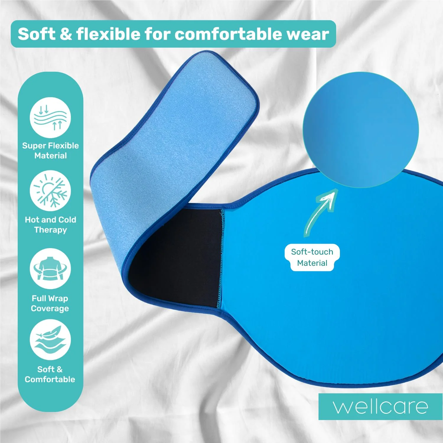 Wellcare Hot & Cold Gel Back Wrap - Image 8