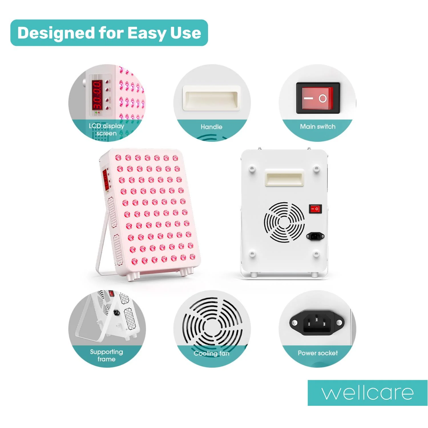 Wellcare LED Red Light Panel - Image 7