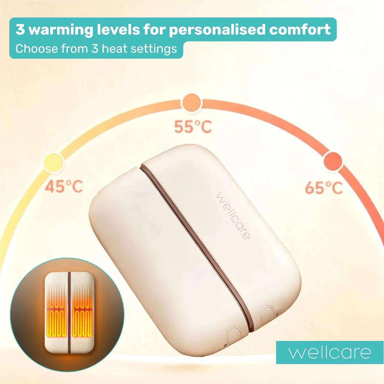 Wellcare Magnetic Hand Warmer - Image 5
