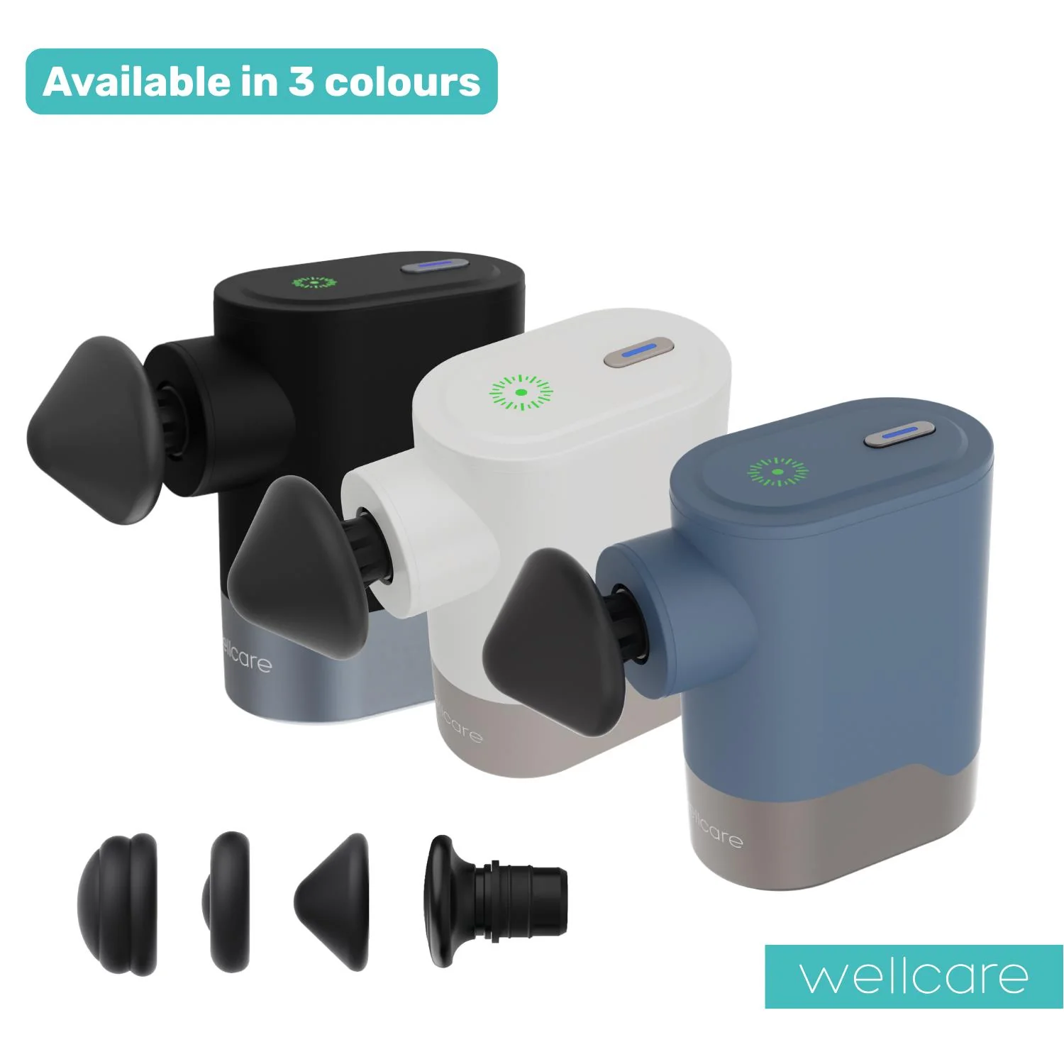 Wellcare Mini Massage Gun (Black) - Image 10