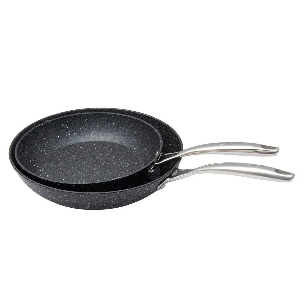 Westinghouse 2pc Frypan Set 24/28cm – Multi-Layer Non-Stick (Black) - Image 3