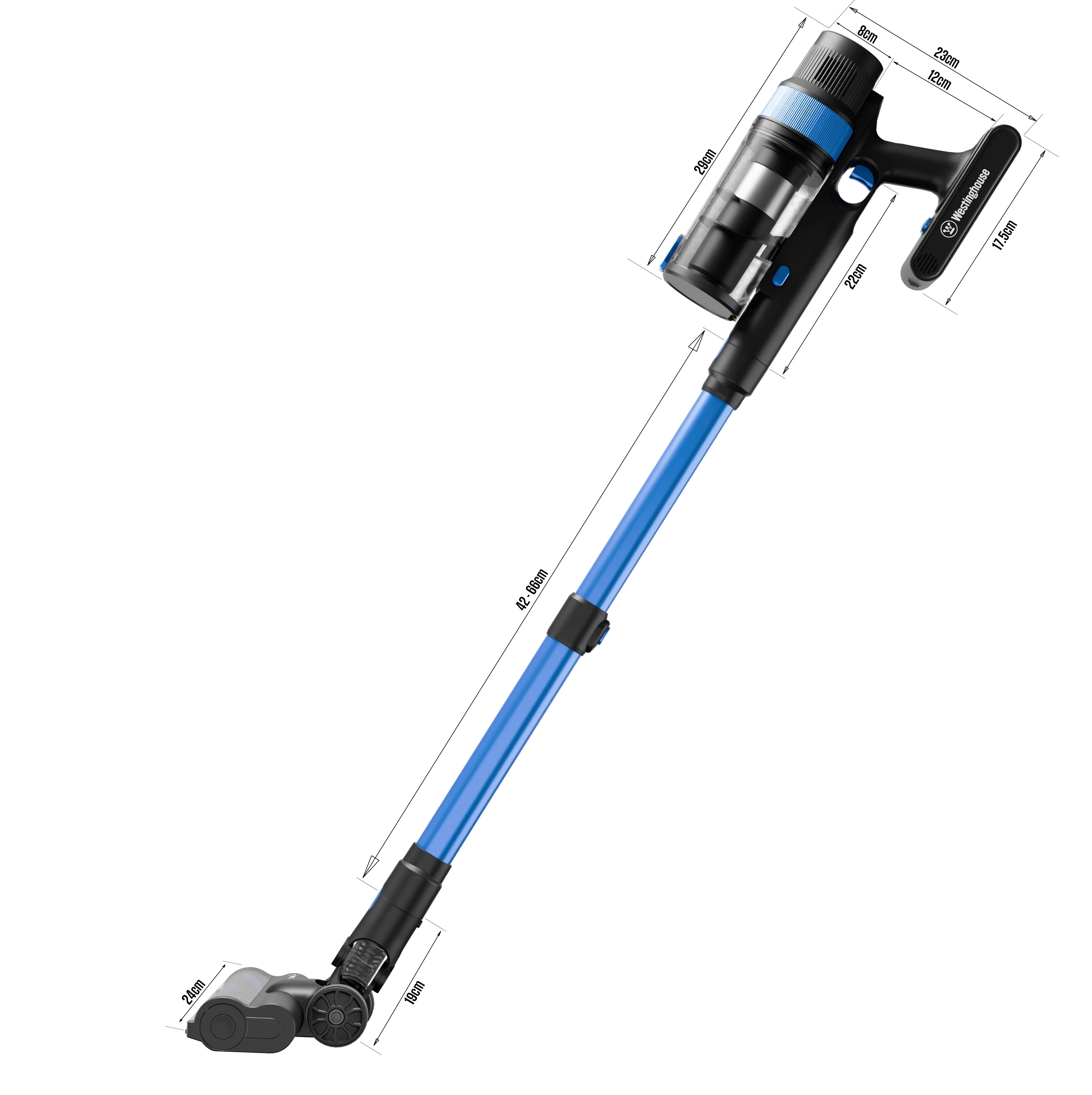 Westinghouse 350W Cordless Stick Vacuum with Intelligent Dust Sensor & DC Motor - Image 7