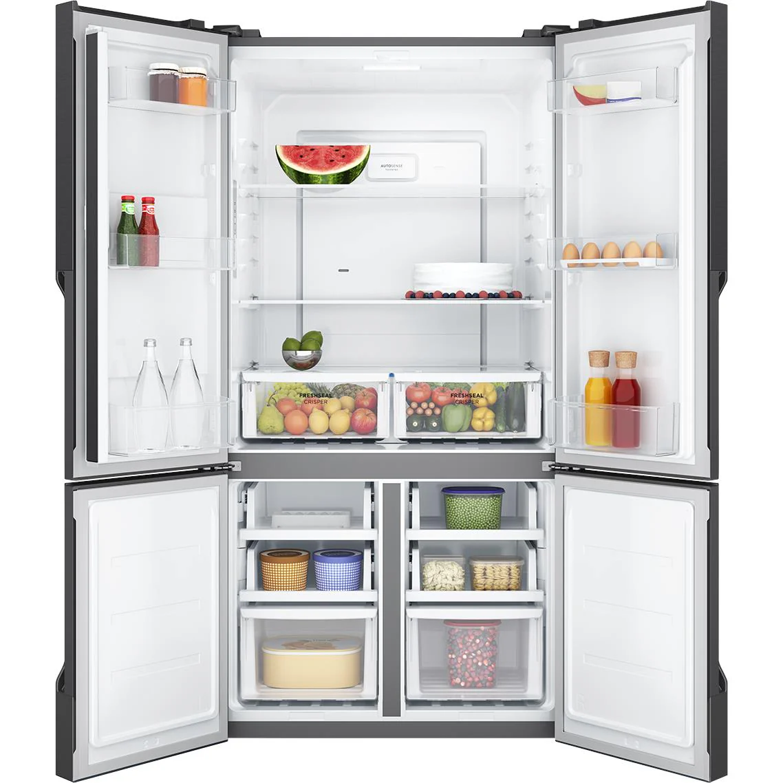 Westinghouse WQE5700BD 564L French Door Fridge (Matte Black) - Image 3