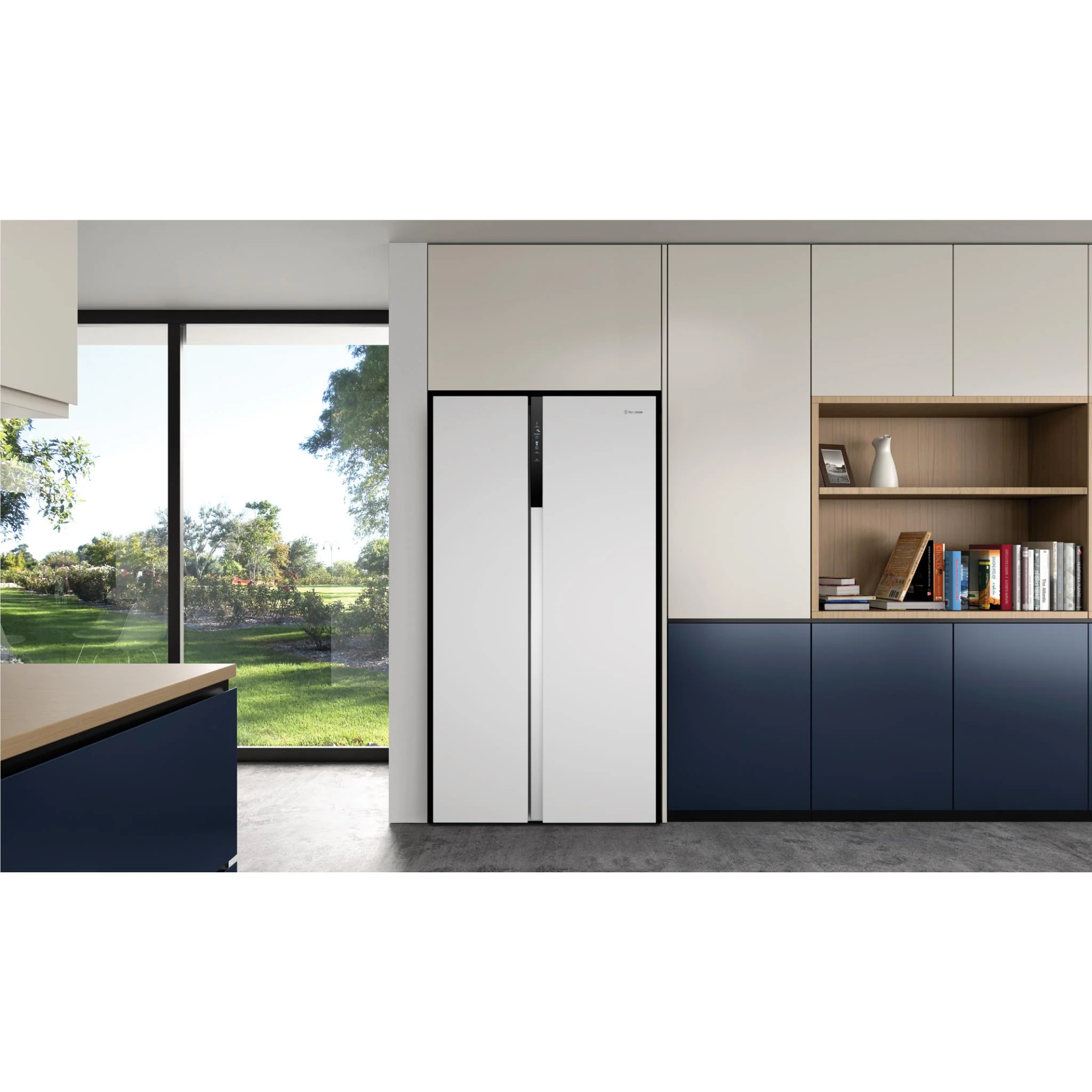 Westinghouse WSE6200WB 624L Side-By-Side Fridge (White) - Image 8