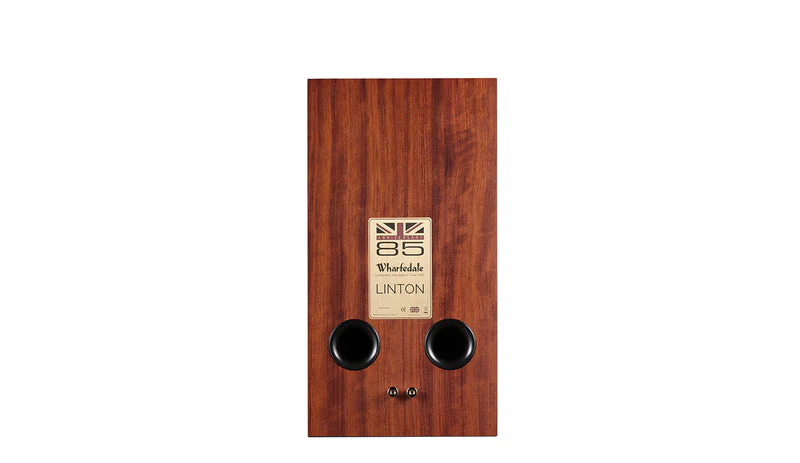 Wharfedale LINTON 85th Loudspeakers with Floor Stands - Pair (Walnut) - Image 3