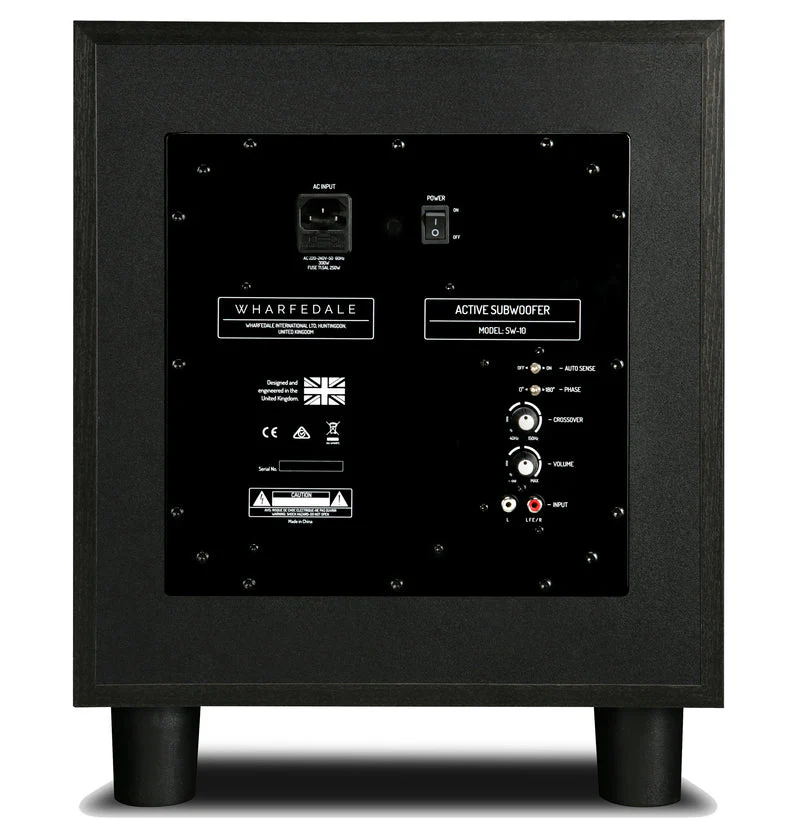 Wharfedale SW-10 Subwoofer (Black) - Image 3