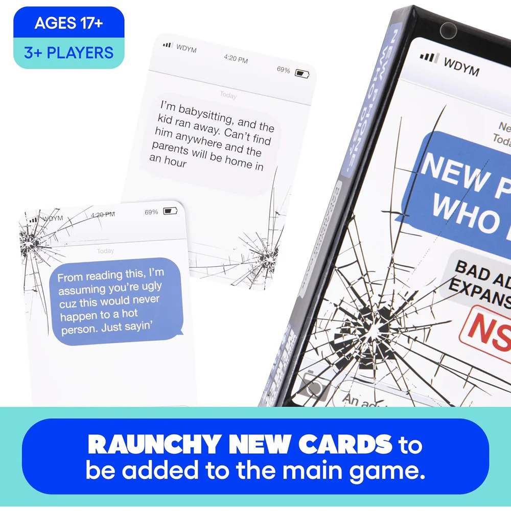 What Do You Meme New Phone, Who Dis? Game Bad Advice Expansion Pack 17y+ - Image 6