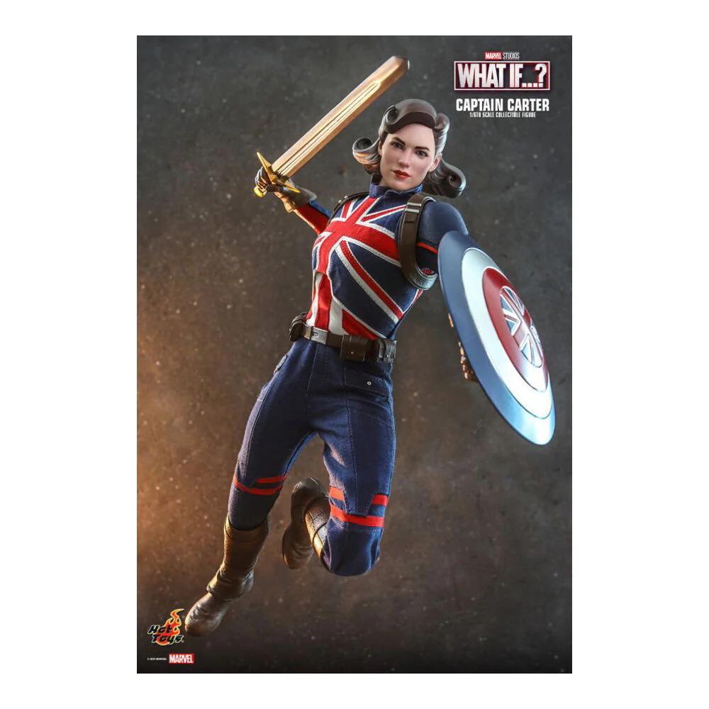 What If Captain Carter 1:6 Scale Collectable Action Figure 18y+ - Image 6
