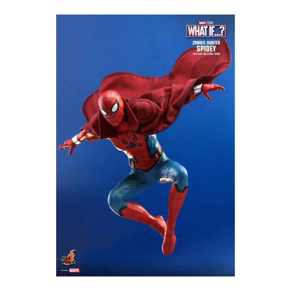 What If Zombie Hunter Spider-Man 1:6 Scale Collectable Action Figure - Image 4