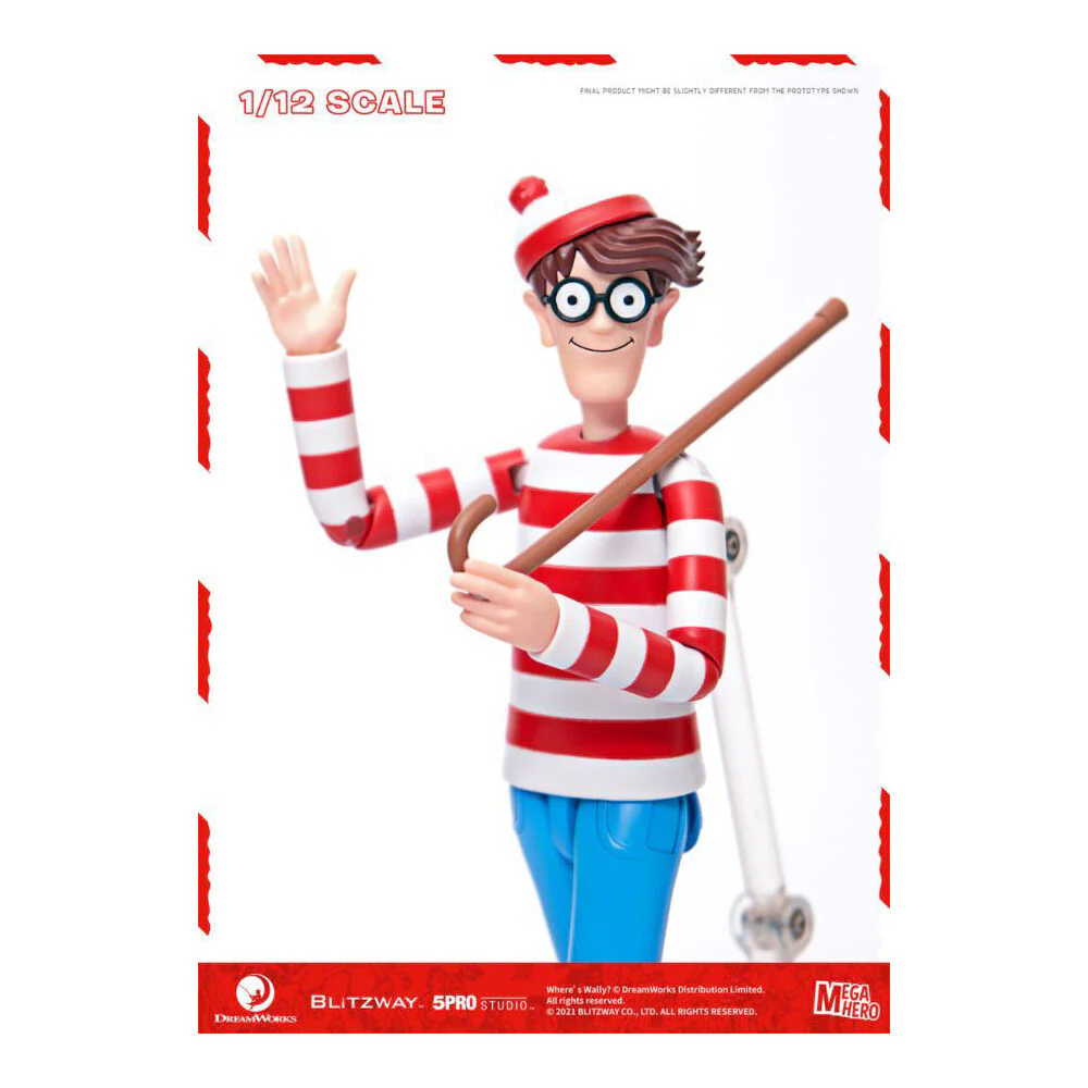 Where's Wally 1:12 Scale 6" Action Figure Kids Collectable Toy - Image 4