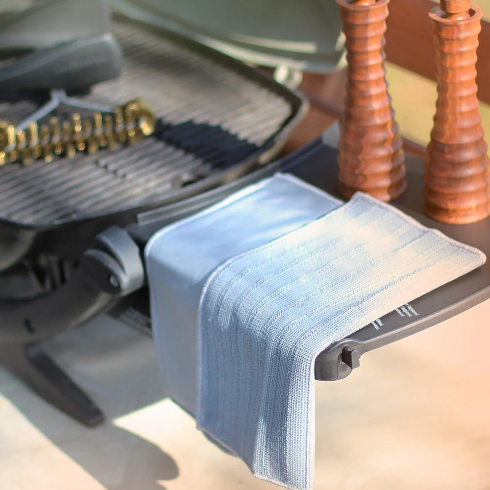White Magic Eco Cloth 2-Pack for Barbecue Cleaning - Image 2