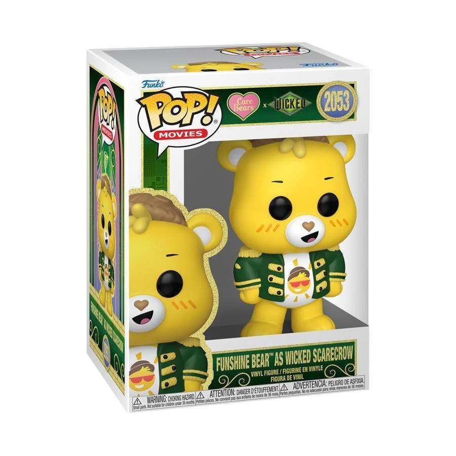 Wicked x Care Bears – Funshine Bear as Wicked Scarecrow Pop! Vinyl - Image 2