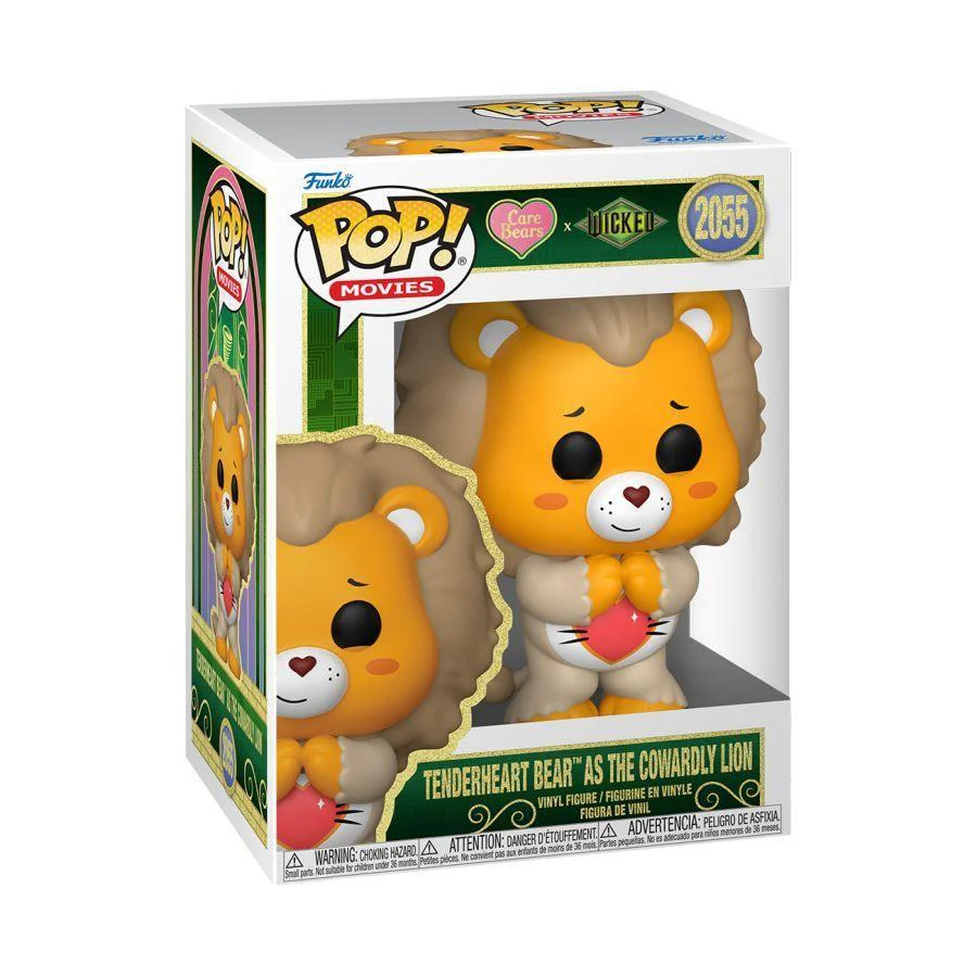 Wicked x Care Bears – Tenderheart Bear as The Cowardly Lion Pop! Vinyl - Image 2