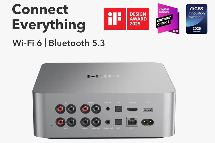 WiiM Ultra Wireless Audio Streamer and Digital Hub Silver - Image 2