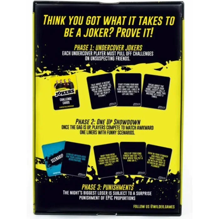 Wilder Games Impractical Jokers Box of Challenges Party Game - Image 2