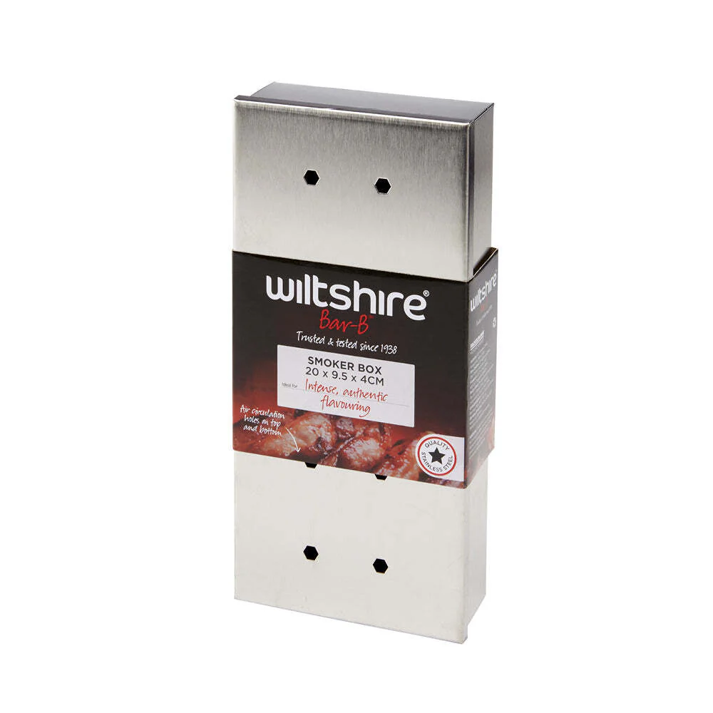 Wiltshire B-Bar BBQ Smoker Box 20 x 9 x 4cm - Image 2