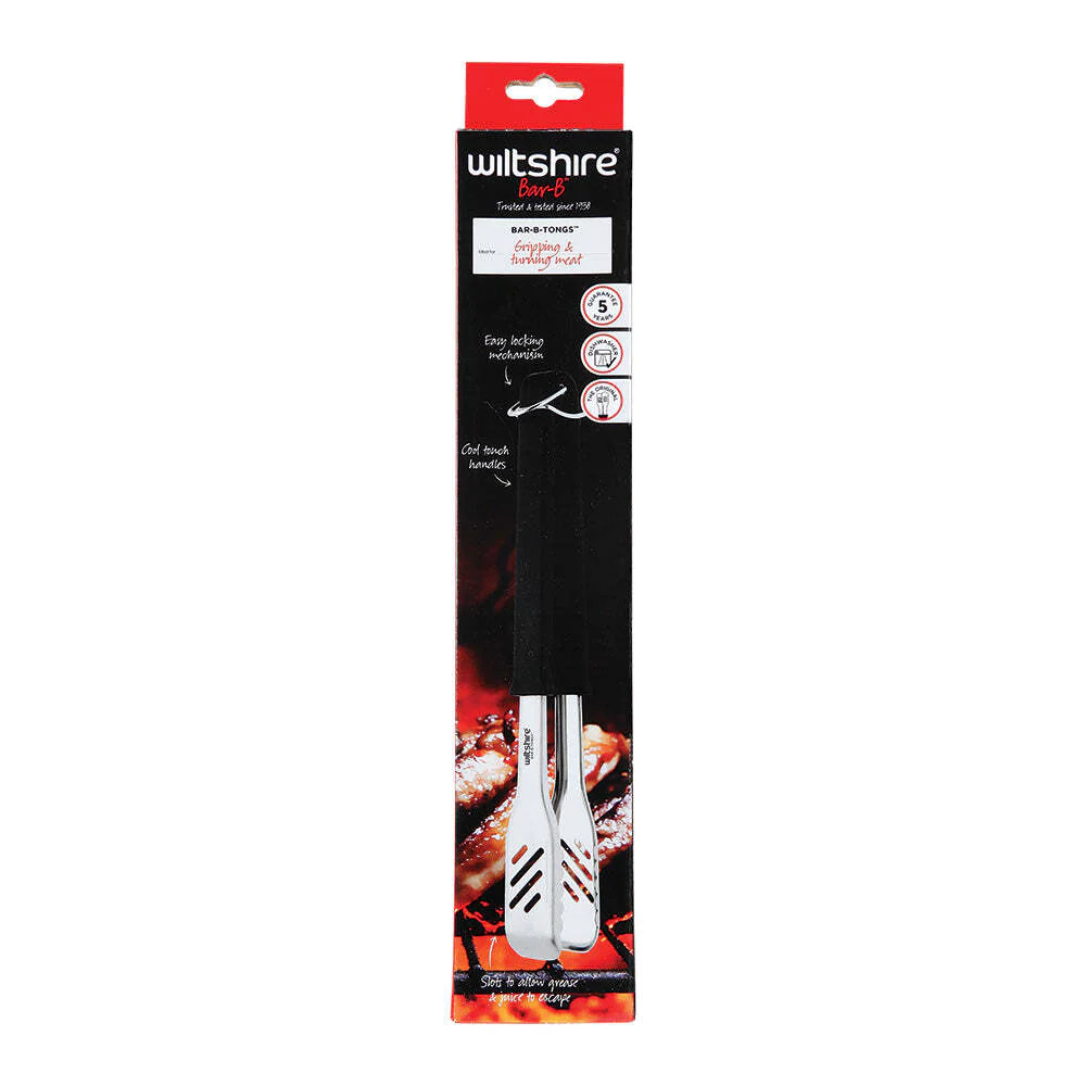 Wiltshire Bar-B Stainless Steel Barbeque Tong 35cm - Image 3
