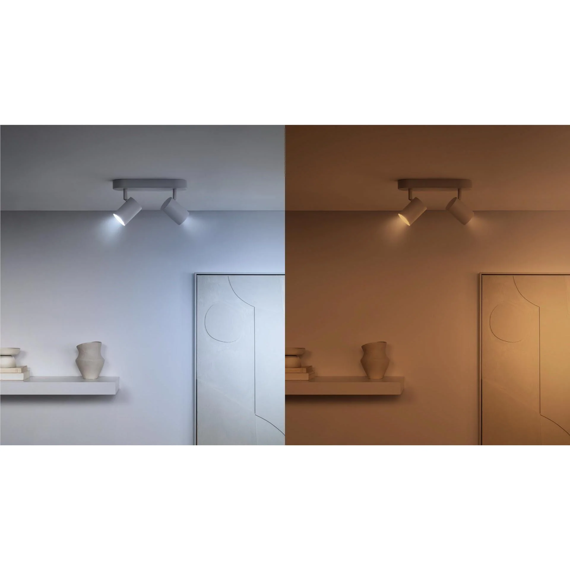 WiZ White Ambient Glass Smart Bulb (GU10) - Image 2