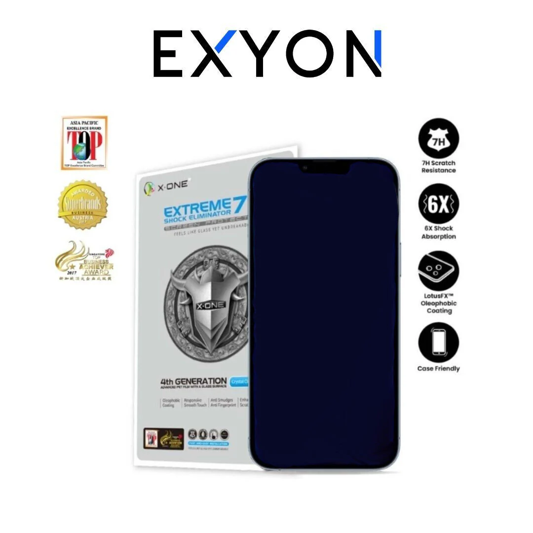 X.One Hybrid Polymer iPhone Xs Max/11 Pro Max Screen Protector - Image 8