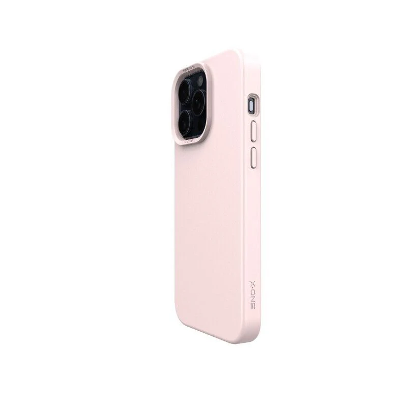 X.One [MagSafe] Dropguard 3S/3.0 Matte Silicone Case iPhone 15 Pro Max Pink - Image 2