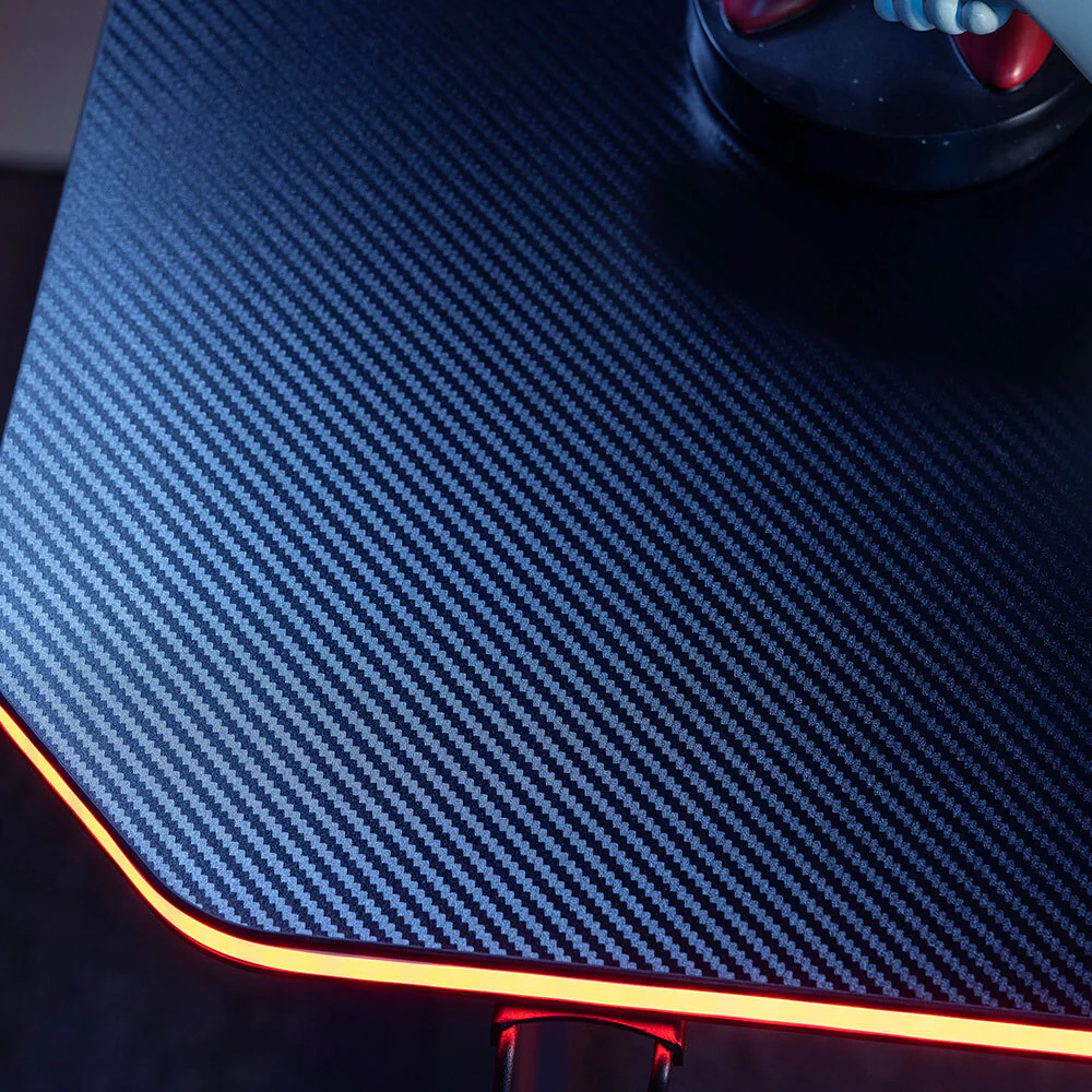 X Rocker Pulsar RGB XL Aluminium Gaming Desk with Neo Motion and Wireless Charging - Image 7