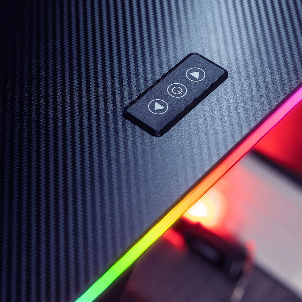 X Rocker Pulsar RGB XL Aluminium Gaming Desk with Neo Motion and Wireless Charging - Image 8