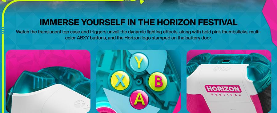 Xbox Wireless Controller Forza Horizon 6 Limited Edition - Image 10