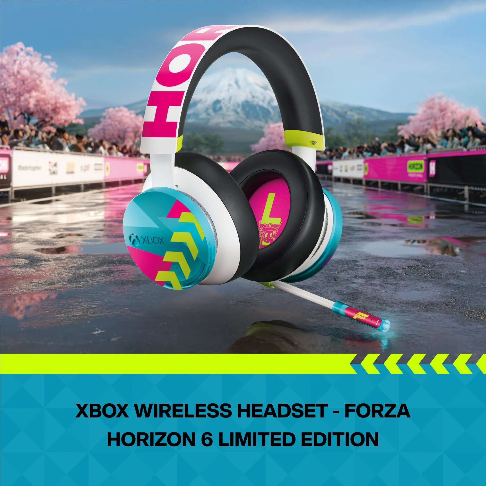 Xbox Wireless Headset Forza Horizon 6 Limited Edition - Image 3