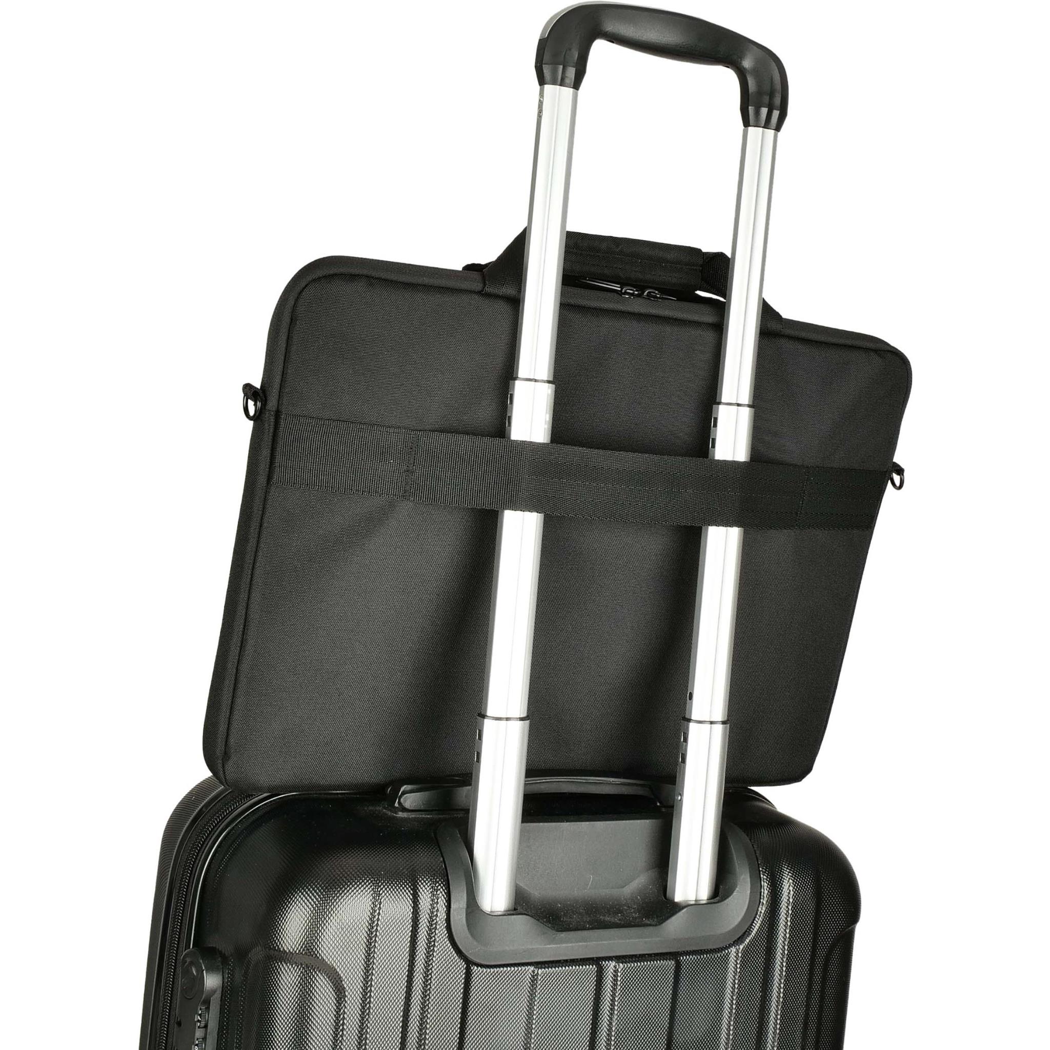 XCD 16" Urban Slimline Laptop Briefcase (Black) - Image 5