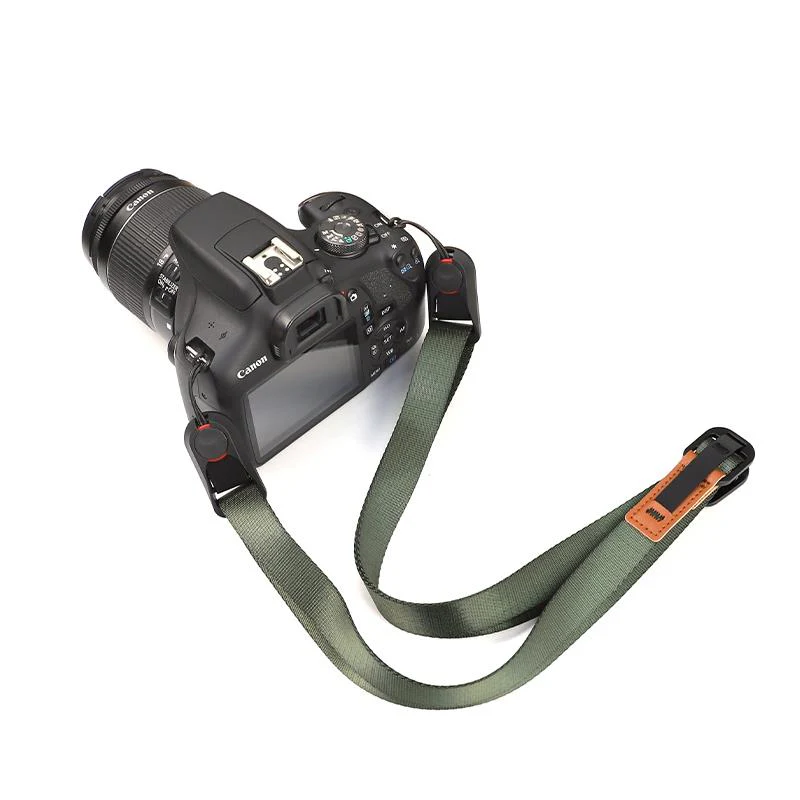 XCD Premium Slim Camera Neck Strap (Olive) - Image 3