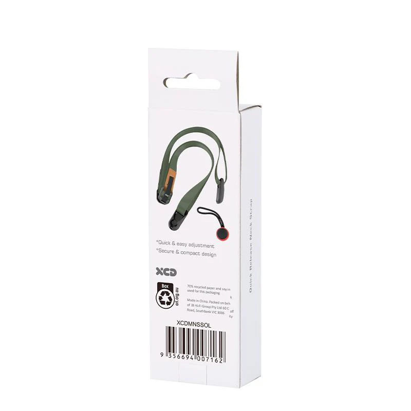 XCD Premium Slim Camera Neck Strap (Olive) - Image 5