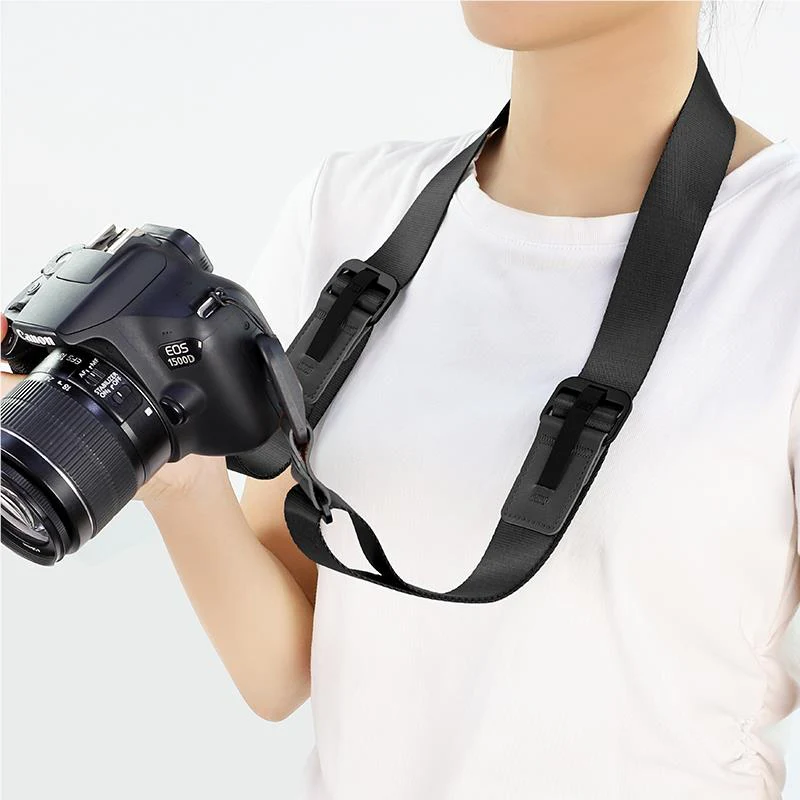 XCD Premium Wide Camera Neck Strap (Black) - Image 3