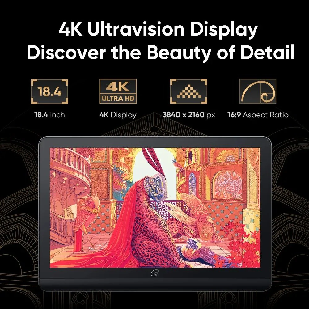 XPPen Artist Pro 19 (Gen 2) 4K Pen Display - Image 2