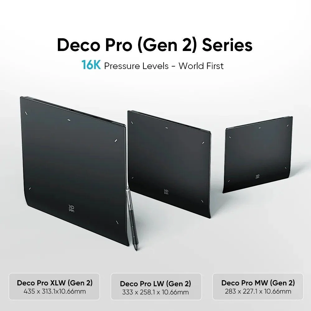 XPPen Deco Pro MW Graphics Tablet with K05 Remote - Image 4