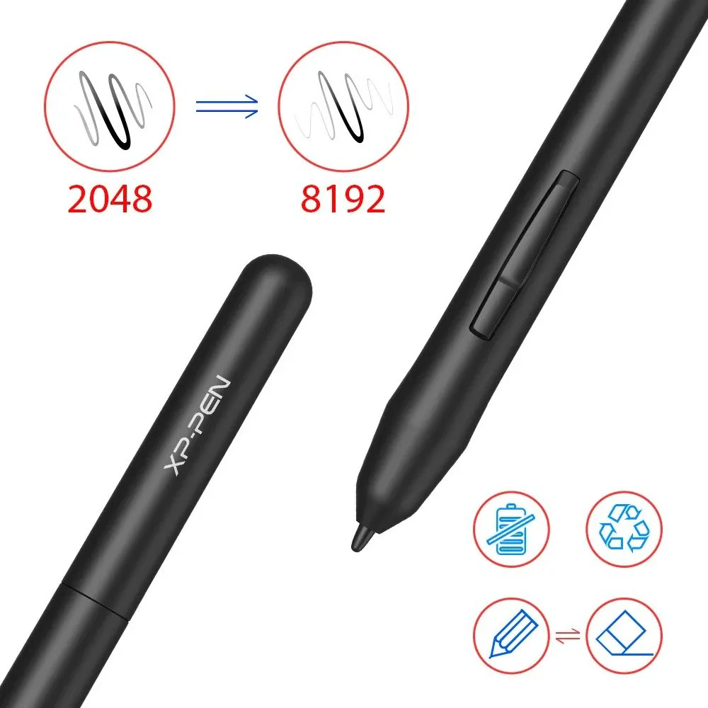 XPPen Star G430S Graphics Tablet - Black - Image 4