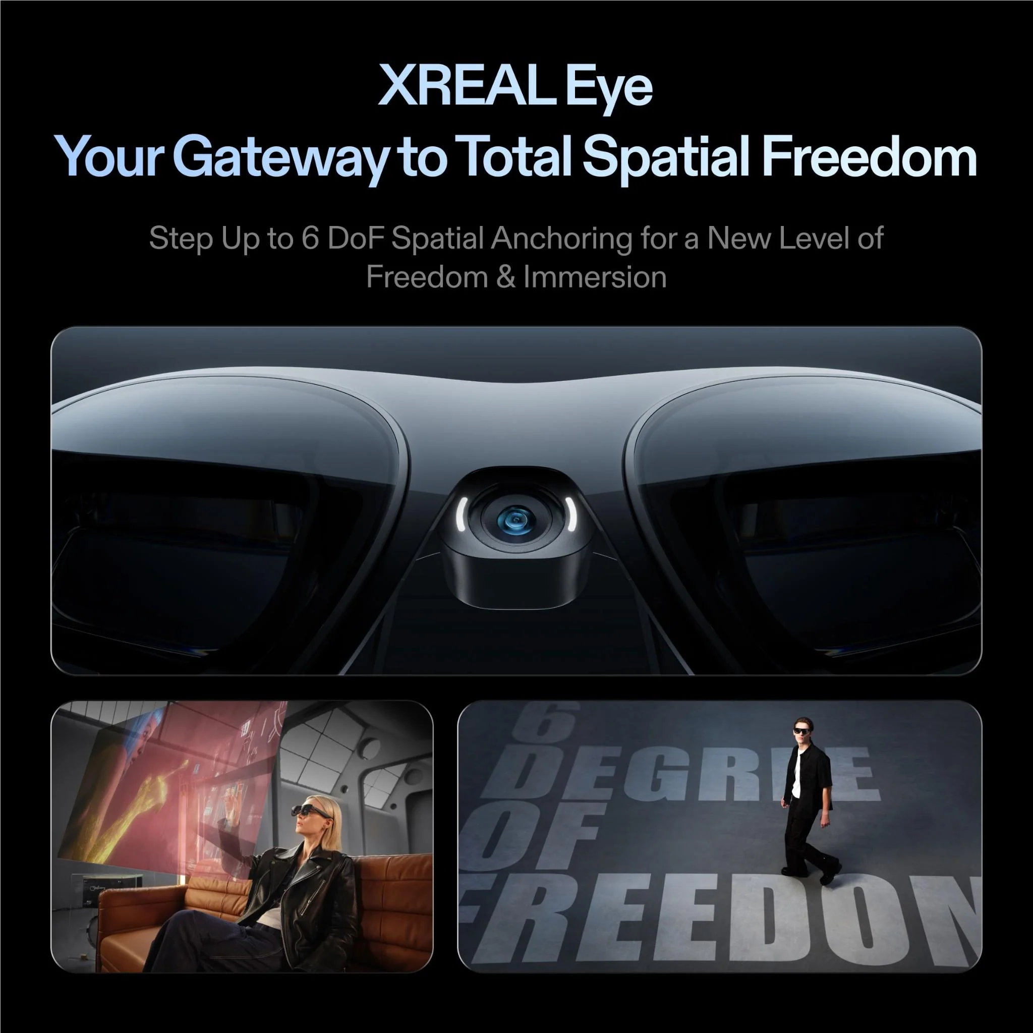 XREAL One Pro AR Glasses with  X1 Chip (Medium) - Image 8