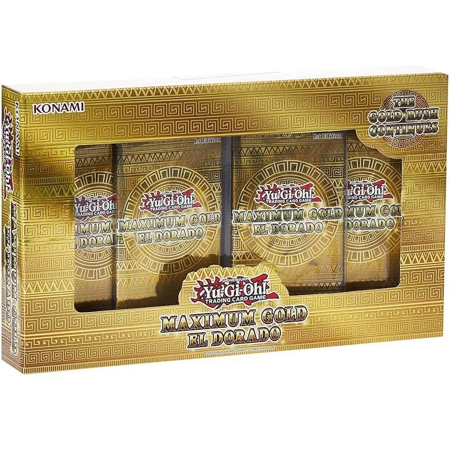 Yu-Gi-Oh! TCG Maximum Gold El Dorado Cards Booster Packs - Image 2