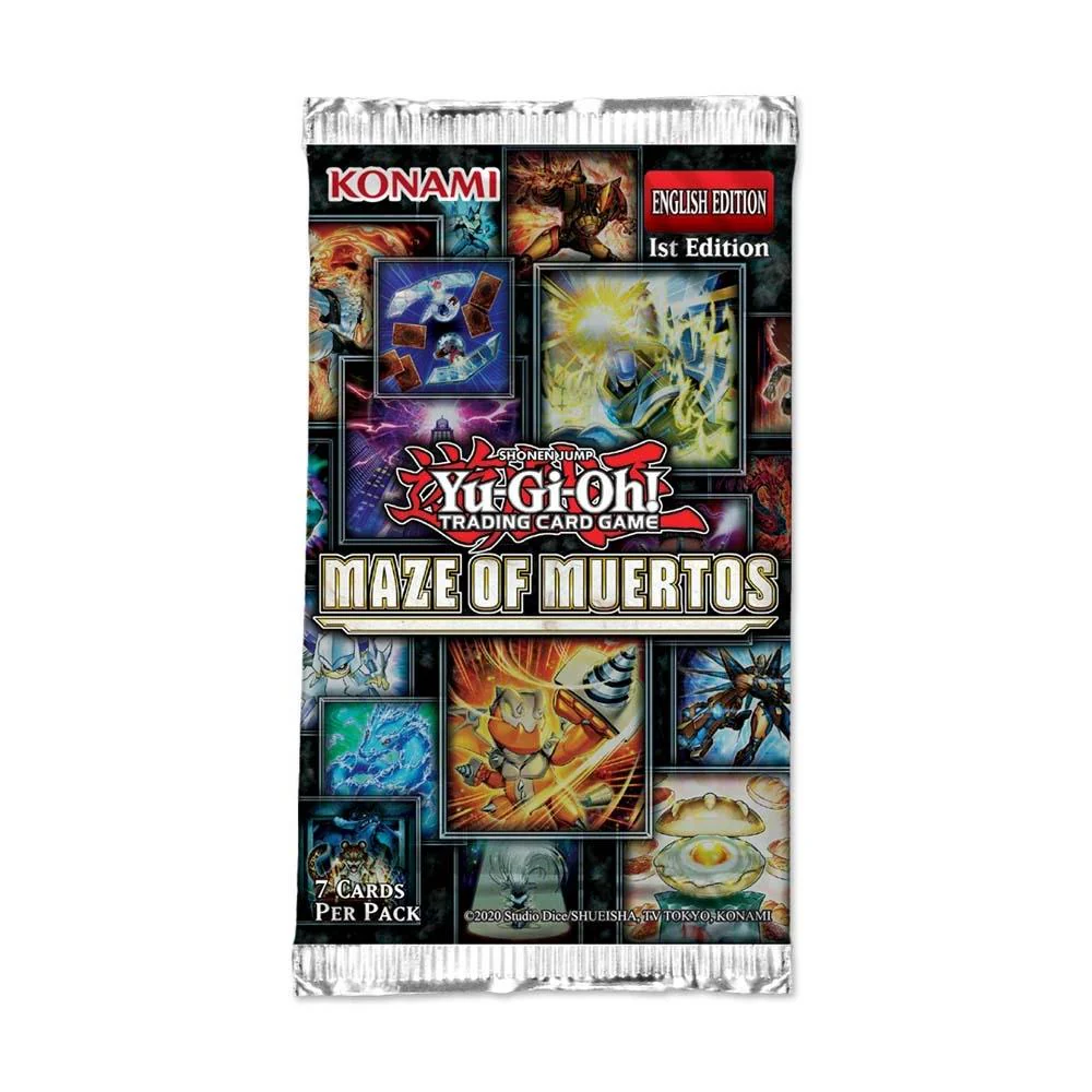 Yu-Gi-Oh! Trading Card Game - Maze Of Muertos - 7 x Card Booster - Image 2