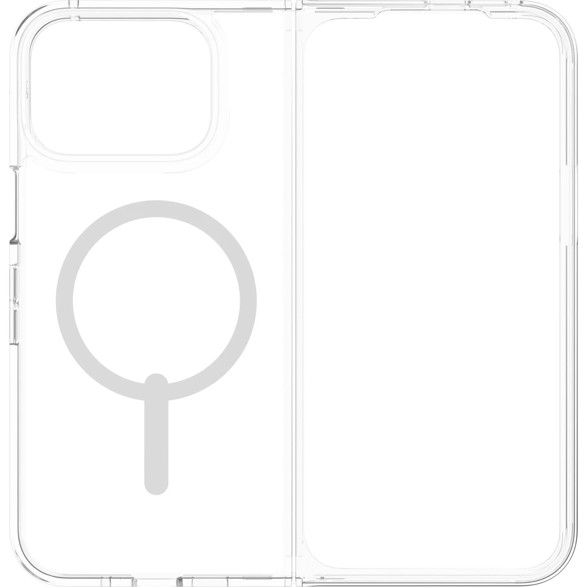 ZAGG Bridgetown Snap Magnetic Case for Google Pixel 10 Pro Fold (Clear) - Image 2