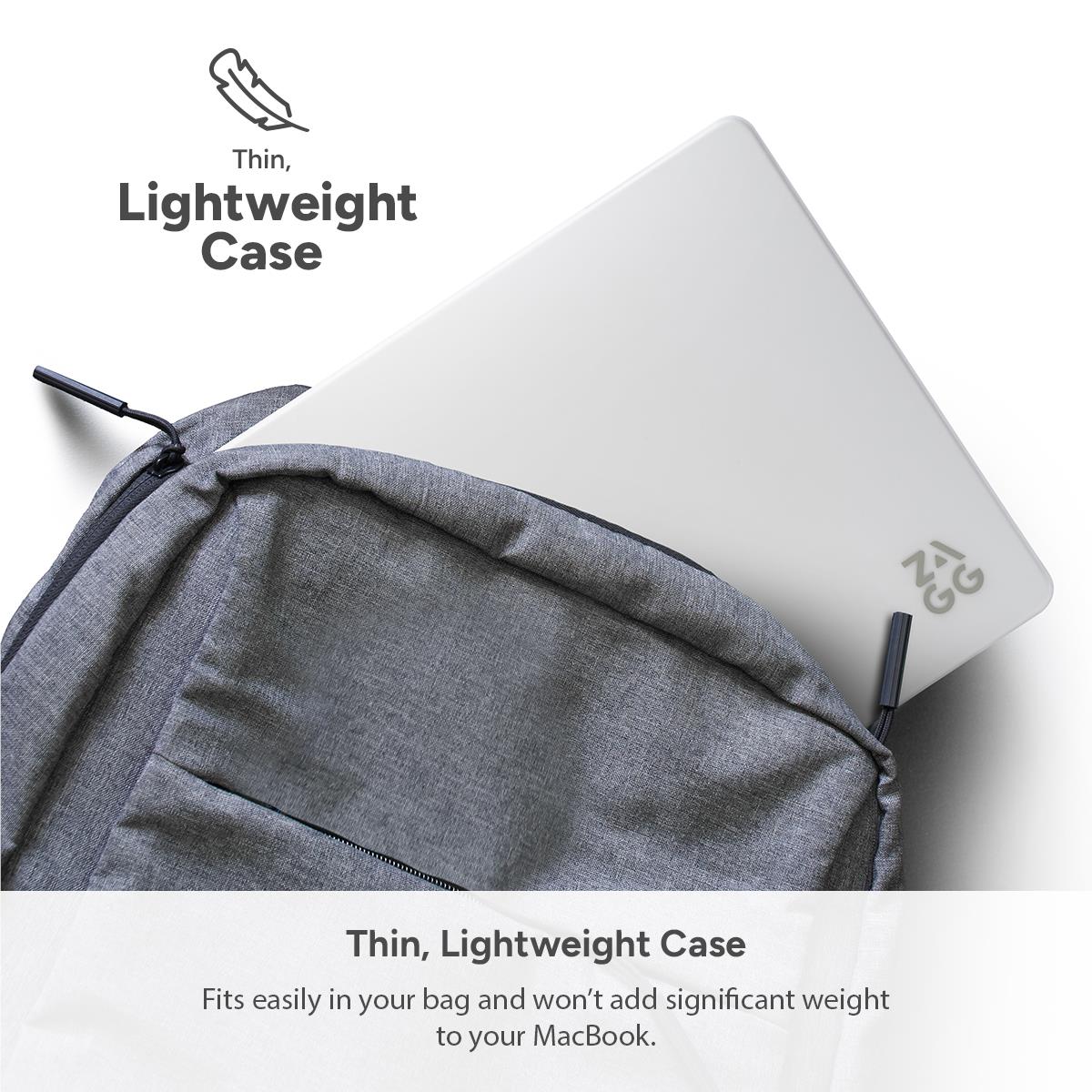 ZAGG Hardshell for MacBook Air 13" M4/M3/M2 (Clear) - Image 2