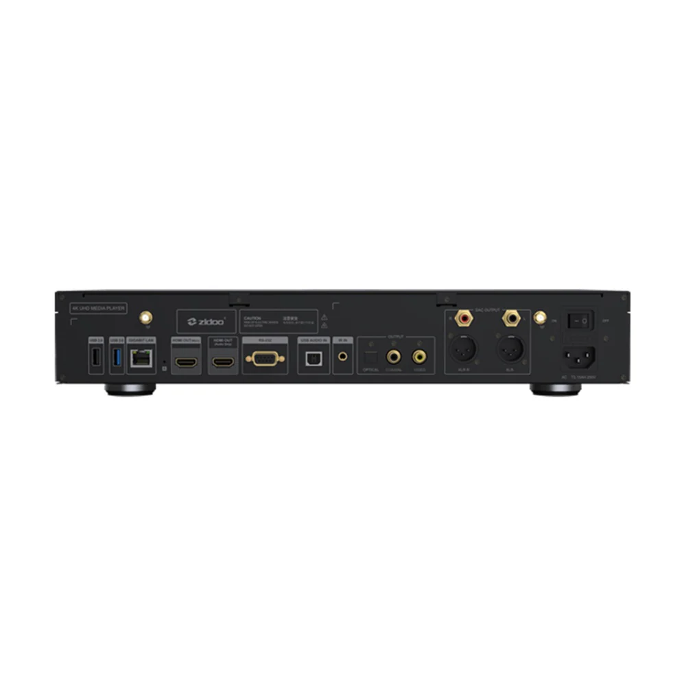 Zidoo UHD5000 Media Player 4K Dolby Vision HDR10 Plus HiFi ESS DAC Android 11 - Image 4