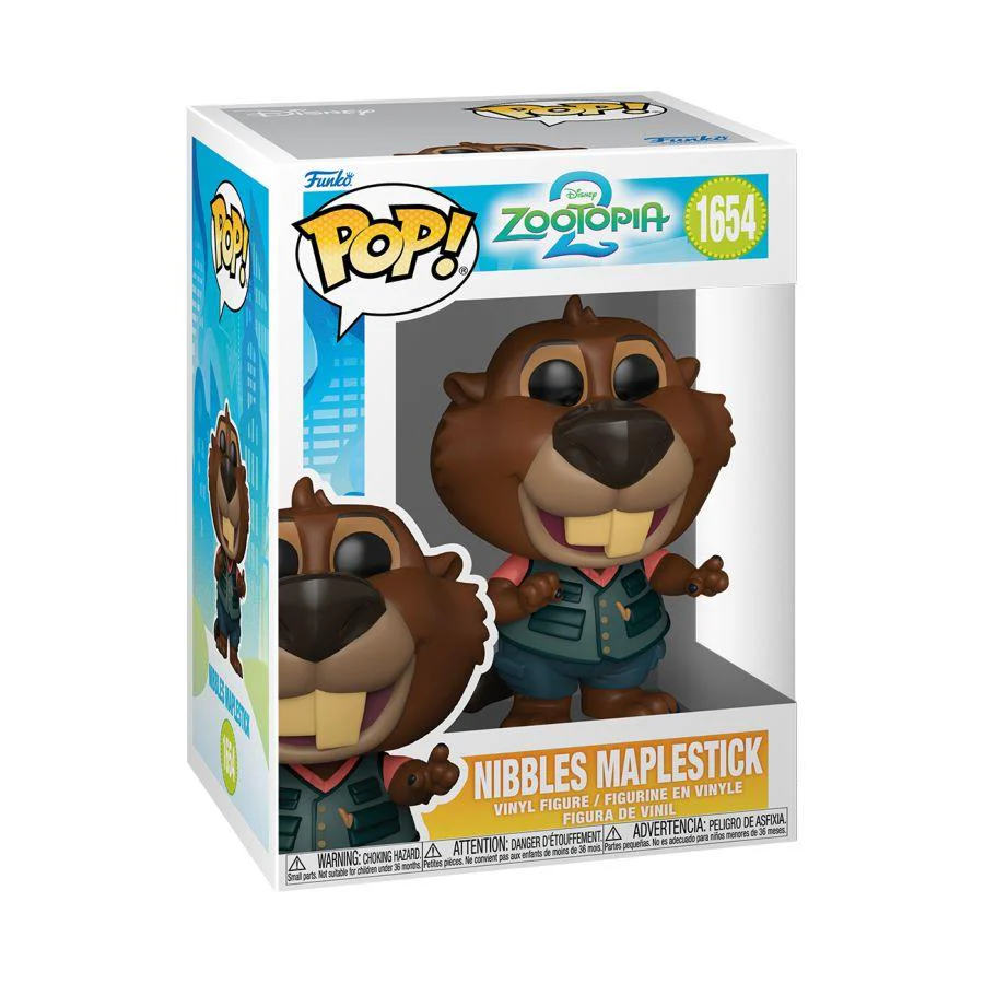 Zootopia 2 - Nibbles Maplestick Pop! Vinyl - Image 2