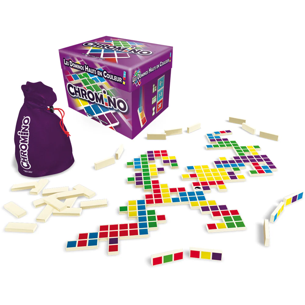 Zygomatic Chromino Square Box Tile Strategy Board Game 1-8 Players Set 7y+ - Image 2